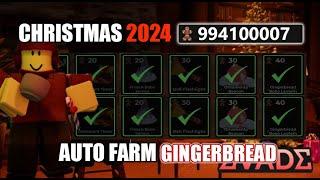 Winter Holiday Event Evade Script Hack • Auto Farm Gingerbread 2024