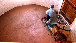 Install Earthen, Cob Floor  |  Earthbag Construction  | Weekly Peek Ep35