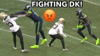 DK Metcalf vs Marshon Lattimore FIGHT + FULL Matchup! WR vs CB