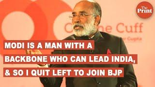 Modi is a man with a backbone who can lead India, & so I quit Left to join BJP, says KJ Alphons