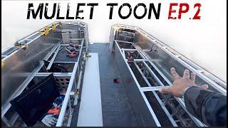 Framing a pontoon boat like nothing you’ve seen before | Mullet Toon Ep 2