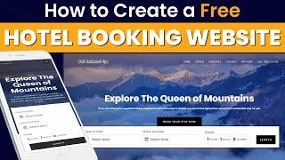 How To Make A Hotel Booking Website With WordPress Free | Hostel, Room and Apartment Booking Website