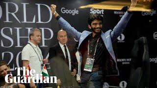 Gukesh Dommaraju becomes youngest ever world chess champion