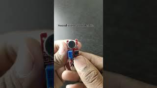 Unboxing Sound sensor module mic ||Arduino|| #projects #basic #led