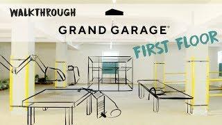 GRAND GARAGE virtual Walkthrough | First Floor: Robotik, Maschinenwerkstatt, Schweißen,..