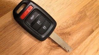 DIY Honda Civic Accord CRV HRV Key Battery Change - EASY!