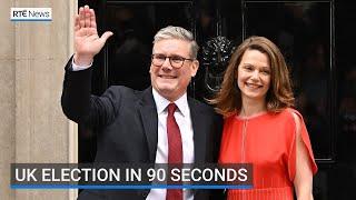 Look back on a historic UK election - in 90 seconds.