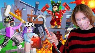 РАЗРУШИЛИ ЦЕЛЫЙ ГОРОД С ПОМОЩЬЮ МОНТИРОВКИ! Roblox Boom Town