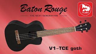 Укулеле тенор BATON ROUGE V1-TCE goth