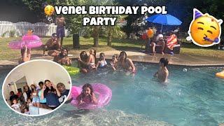 Venel Birthday Pool Party Vlog