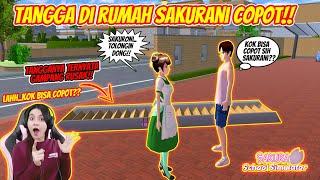 SAKURANI PANIK TANGGA RUMAHNYA COPOT!! GAK BISA NAIK KE LANTAI 2!! SAKURA SCHOOL SIMULATOR-PART 259