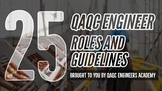 QAQC Roles and Guidelines