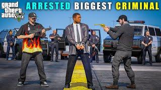 GTA 5 : ARRESTED BIGGEST CRIMINAL OF LOS SANTOS || BB GAMING