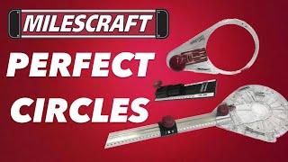 Cut perfect circles using the Milescraft circle guide DIY