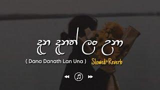 Dana Danath Lan Una - දැන දැනත් ලං වුනා (Slowed+Reverb)