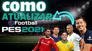 COMO ATUALIZAR OS TIMES DO PES 21 - EMBLEMA / LOGOS / TRANSFERENCIAS / FACES - PC,PS4, XBOX