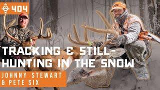 Tracking & Still-Hunting Bucks in the Snow w/ Johnny Stewart | East Meets West Hunt - Ep 404