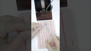 Metronome Suturing Challenge #fun #challenge #vet #medicine #surgery #surgeon #suturepractice