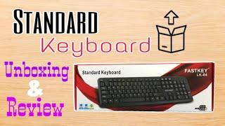 “Standard Keyboard” Unboxing And Review | Best Keyboard | MR All Unboxing ||