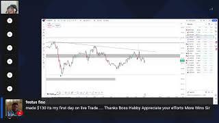 LIVE TRADE AND FEEDBACK FROM MY STUDENTS - SINCERE OPINION