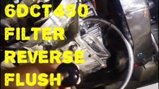 How to Powershift Ford 6DCT450 DPS6 Flush Internal Filter SST Getrag MPS6 SST Automatic Transmission