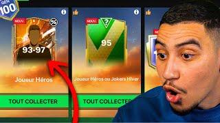 PACK OPENING 95+ HEROES FC MOBILE !!