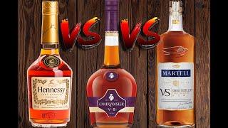 Hennessy VS, Courvoisier VS, Martell VS или трое одного не ждут! Обзор 18+