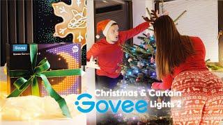 Advanced Christmas Lights?!|  Govee Christmas Tree Lights 2 & Curtain Lights 2 Review