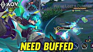 AOV : ZATA GAMEPLAY | NEED BUFFED - ARENA OF VALOR LIÊNQUÂNMOBILE ROV