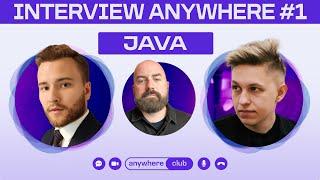 Java Engineer Job Interview: Mock Session for a Position with 5+ Years of Exp / InterviewAnywhere #1