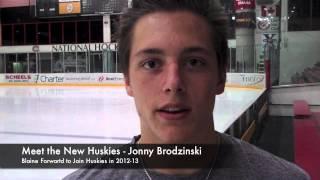 Meet the New St. Cloud State Huskies - Jonny Brodzinski