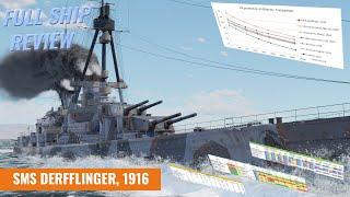 SMS Derfflinger, 1916 [Ship Review] - War Thunder