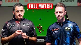 Ronnie O'Sullivan vs Judd Trump Final Champion of Champions 2022 Snooker Highlights