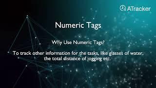 ATracker, Numeric tag demo