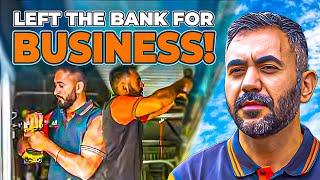 I left working at the bank to start a Jim's Garage Doors franchise!