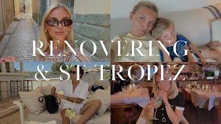 Jag och Sebbe i Saint-Tropez | Renoveringsplaner i huset