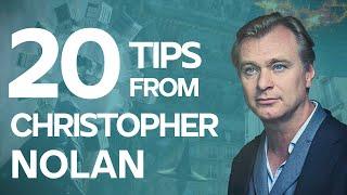 20 Screenwriting Tips from Christopher Nolan