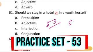 English Grammar Practice Set - 53 | mptet_2020, uptet, ctet | English Point | Kaushal Kishor Sharma