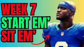 Let's DOMINATE Week 7! Answering ALL Fantasy Football Questions!