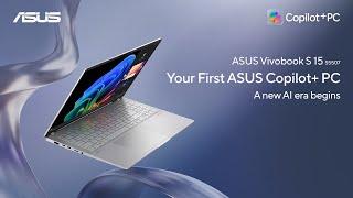 ASUS Vivobook S 15 (S5507); Copilot+ PC #Copilot #Qualcomm #AIPC | 2024