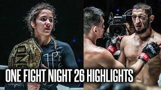 ONE Fight Night 26 All Fight Highlights ️