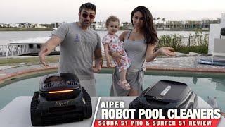 Aiper Scuba S1 Pro Cordless Pool Cleaner & Surfer S1 Solar Skimmer REVIEW 