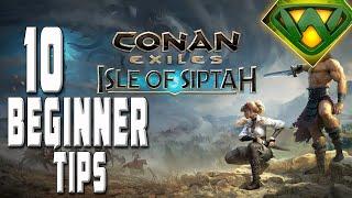 Outdated!! 10 Tips for New Players Isle of Siptah, Beginners Guide | Conan Exiles 2020