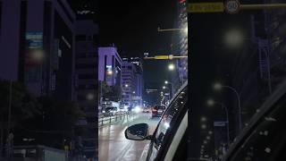 4K  Night  Driving in Seoul/Korea  야간 드라이브 퇴계로~명동