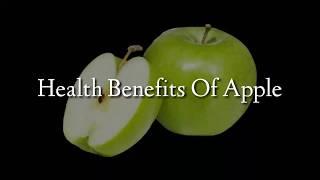 HEALTH BENEFITS OF APPLE FRUITS