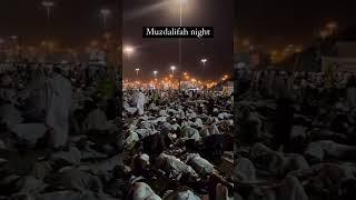 One night in muzdalifah #shorts #hajj #hajj2024 #makkah