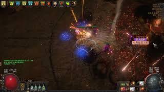 POE 3.21 Fastest Kill by Tornado shot! Uber Exarch Eater