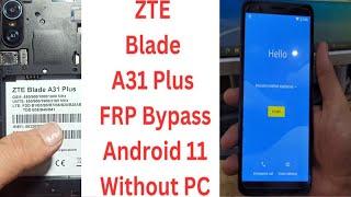 ZTE Blade A31 frp bypass#Zte A31 blade frp bypass pluse Android 11@rqfiq mobile com