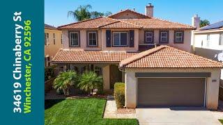 34619 Chinaberry St, Winchester, CA 92596 - Winchester Home for Sale