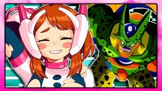 Semi-Perfect Cell Absorbs Ochako Uraraka (Dragon Ball x MHA Comic Dub)